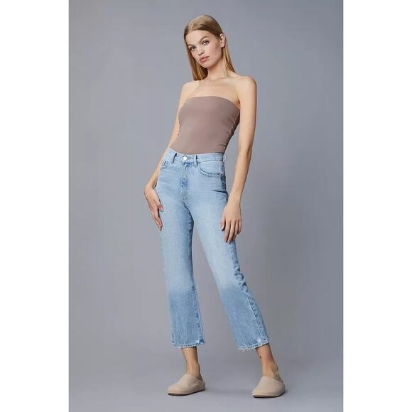 DL1961 Emilie Straight Ultra High Rise Vintage Jeans Size 29 - Picture 1 of 11